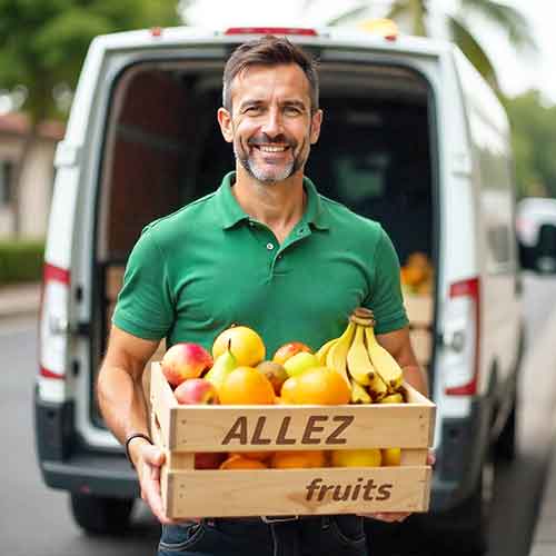 Panier de fruits frais pour entreprises
