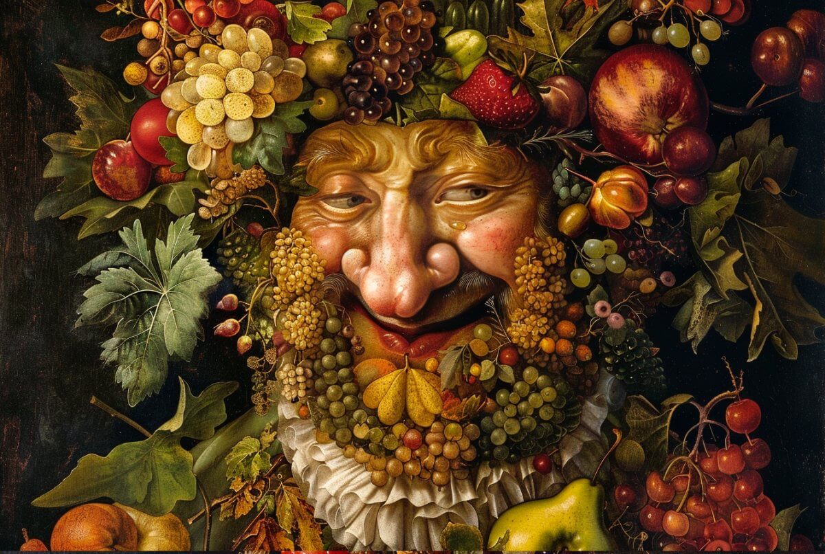 "Mythe ou réalité" - Style Giuseppe Arcimboldo - Milan - (1527 - 1593)